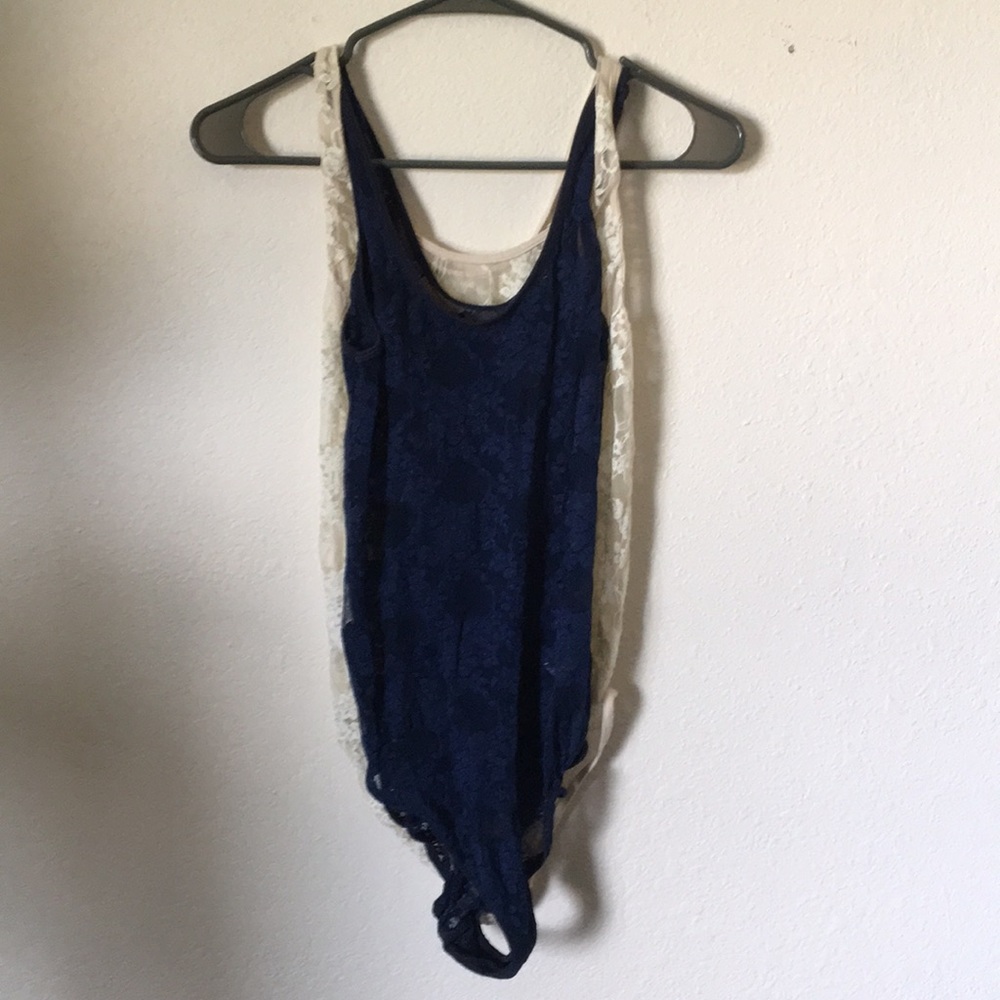 American Apparel Lace Bodysuit (x 2)